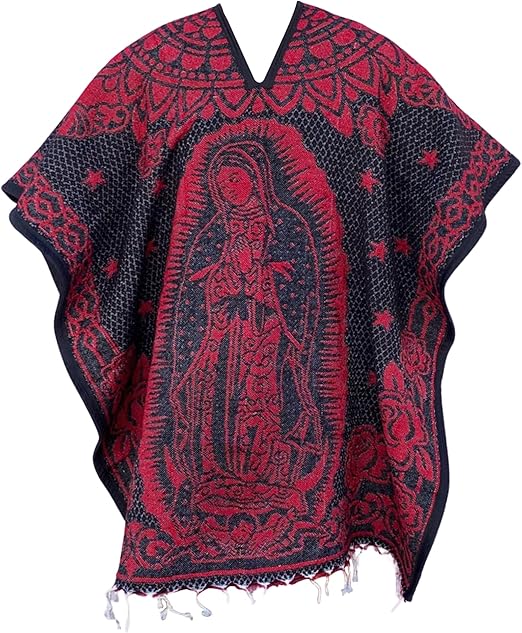 Amazon.com: Del Mex Authentic Mexican Poncho Cobija Blanket